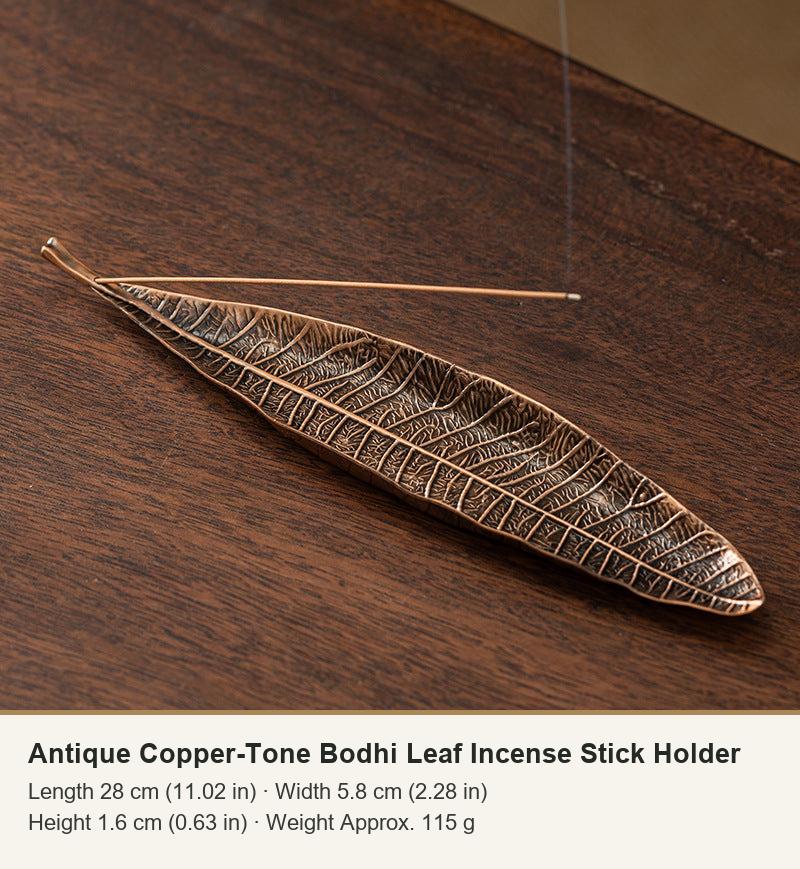 Colección de soportes de incienso de hoja y pescador