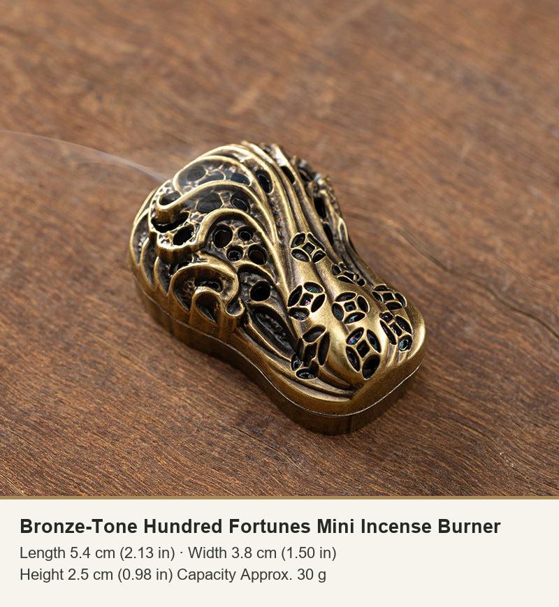 Colección de incensarios Cien Bendiciones y mini tradicionales