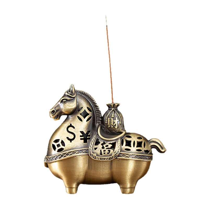 Colección de incensarios Caballo de Prosperidad