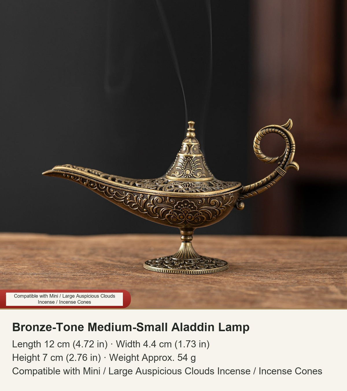 Colección de lámparas de Aladino y mini incensarios