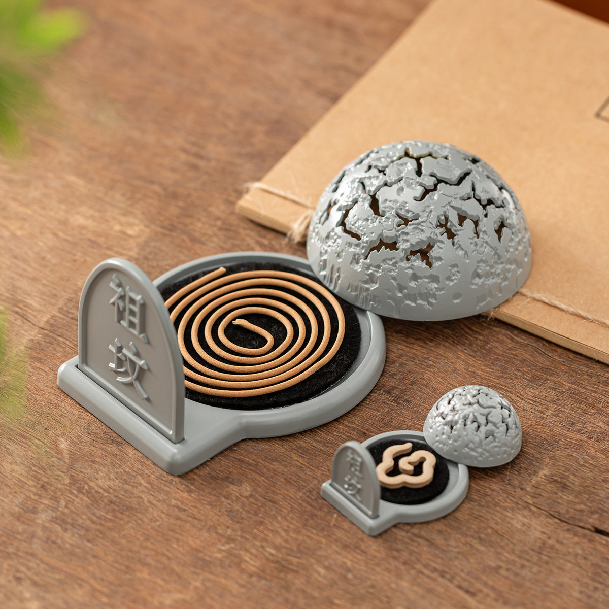Creative ancestral grave smoke incense burner hot-selling funny retro incense burner tea table desk office desktop metaphysical ornament