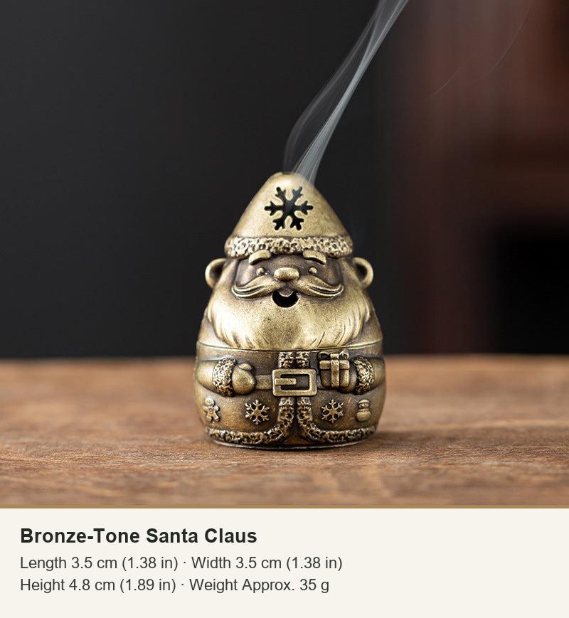 Mini brûleurs encens Élan Père Noël