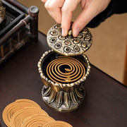 Incensario farol de loto grande