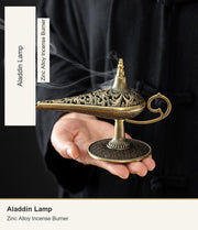 Aladin-Lampen-Räuchergefäße in Märchenform