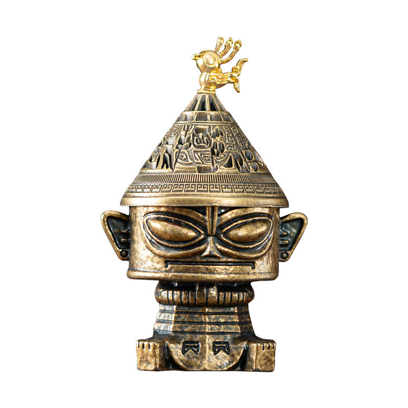Sanxingdui-Räuchergefäß und Werkzeugset