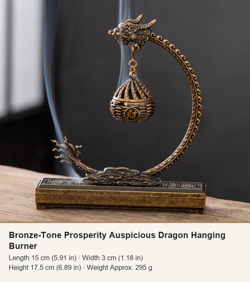 Colección de incensarios de cisne y colgantes