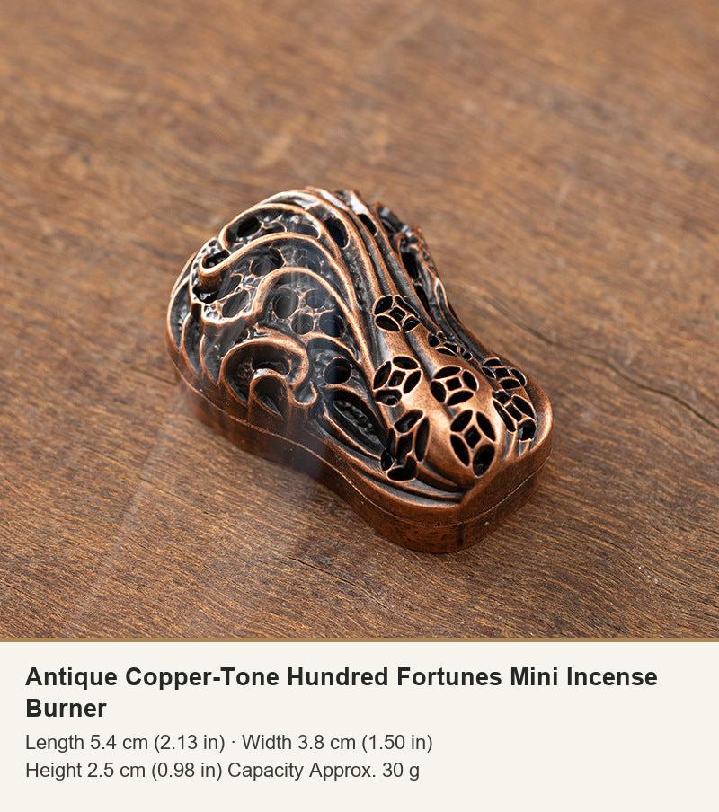 Colección de incensarios Cien Bendiciones y mini tradicionales