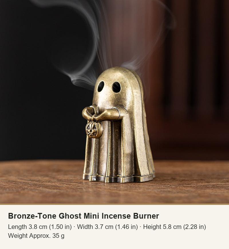 Colección de mini incensarios de fantasma y diseños decorativos