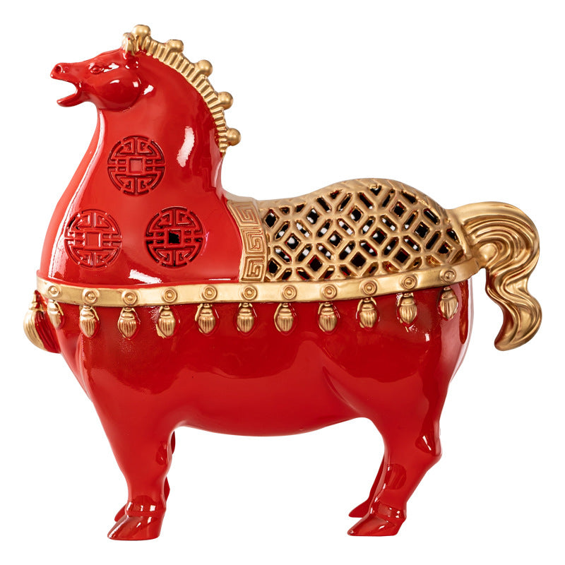 Colección decorativa de incienso Caballo de Prosperidad