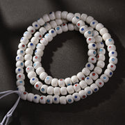 EverestArtstudios Camel Bone Inlaid Multi-Treasure or Auspicious Wan 108-Bead DIY Strand