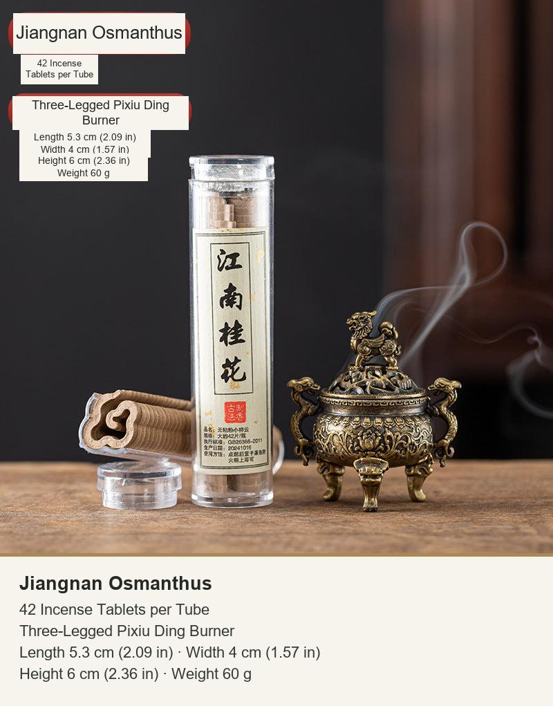 Qilin-Räuchergefäß und wolkenförmige Räuchersets