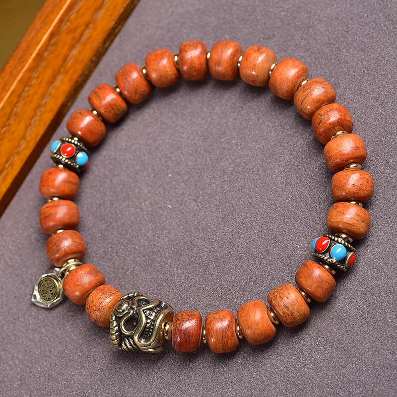 EverestArtstudios Camel Bone Beaded Tibetan-Inspired Bracelet Collection