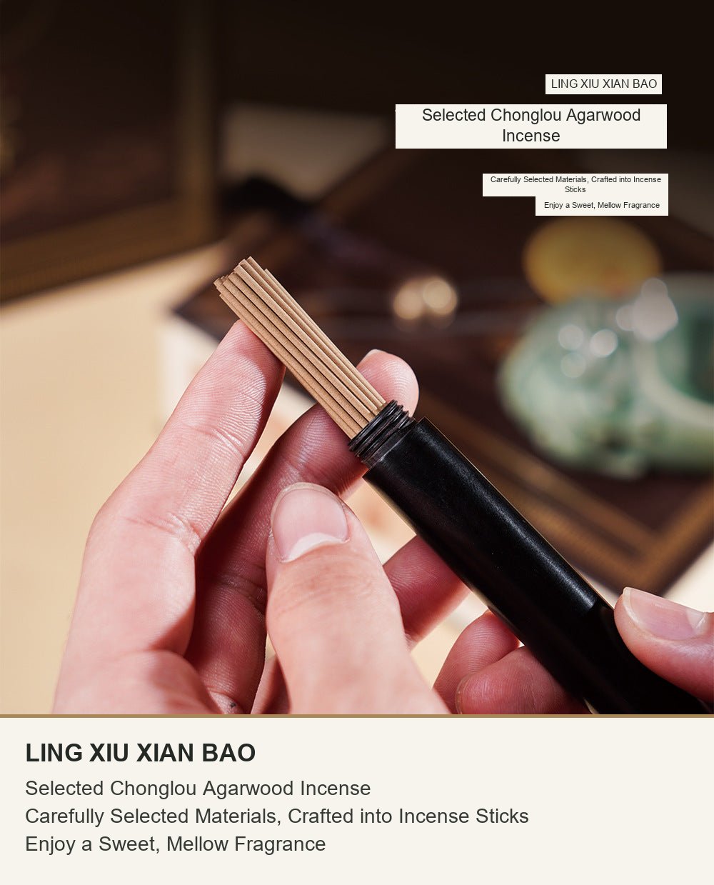 Coffret encens Pixiu céladon