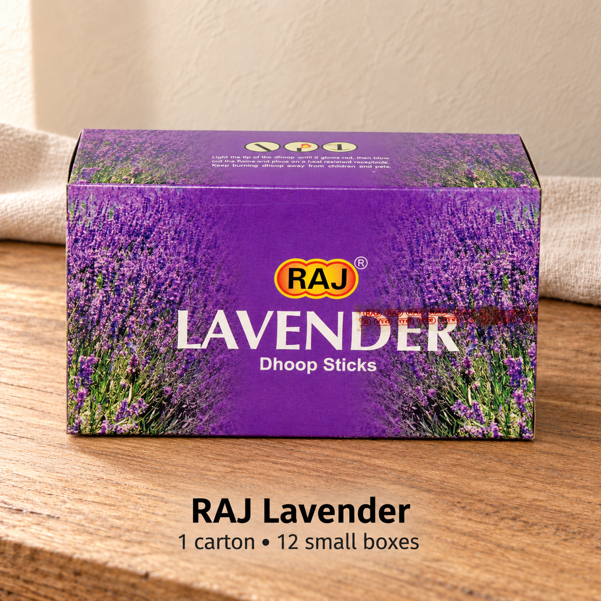 TB14418360182 | variant-13 | RAJ Lavender | 1 carton / 12 small boxes