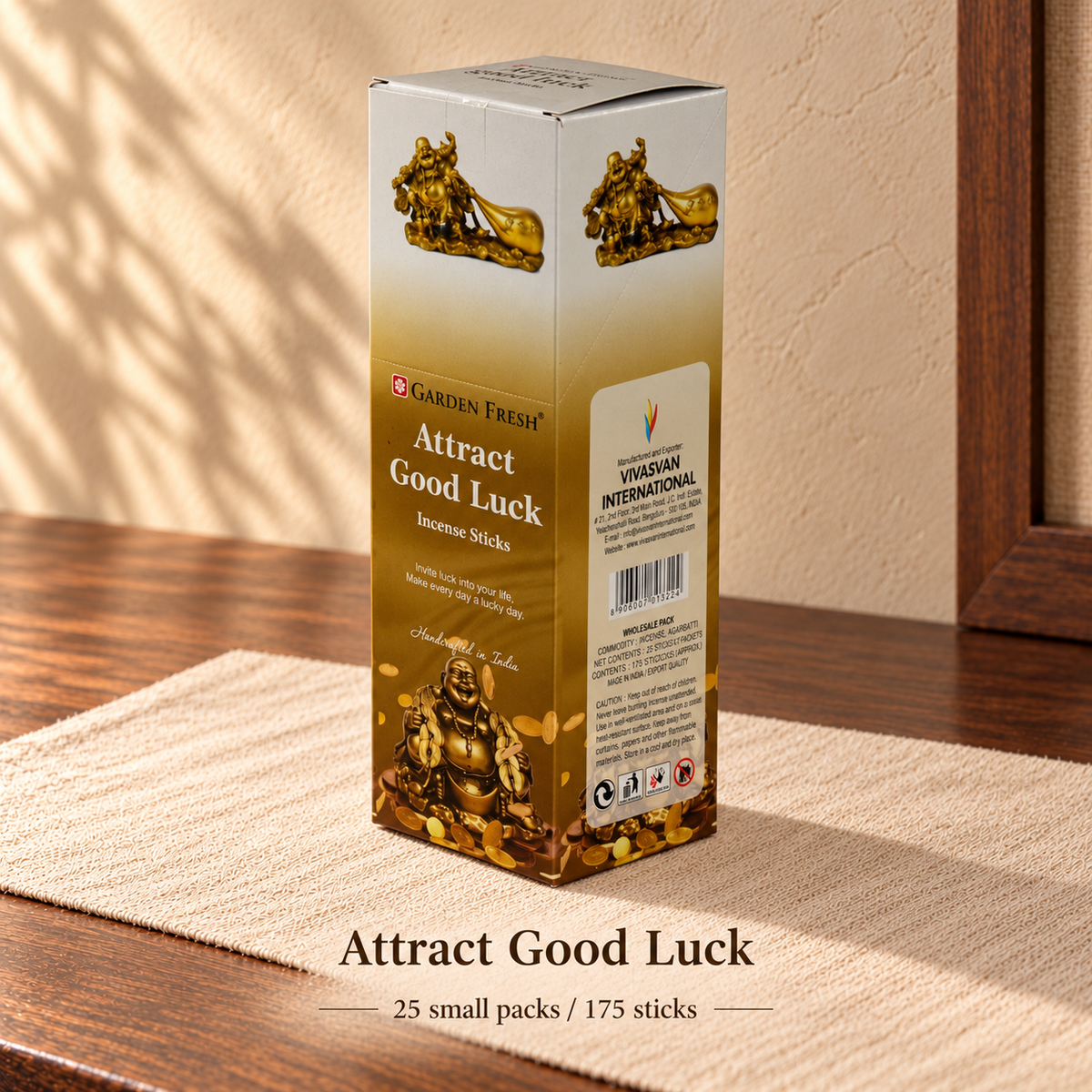 PTSX-TB2890870404-02 | Garden Fresh Attract Good Luck | 25 small packs / 175 sticks