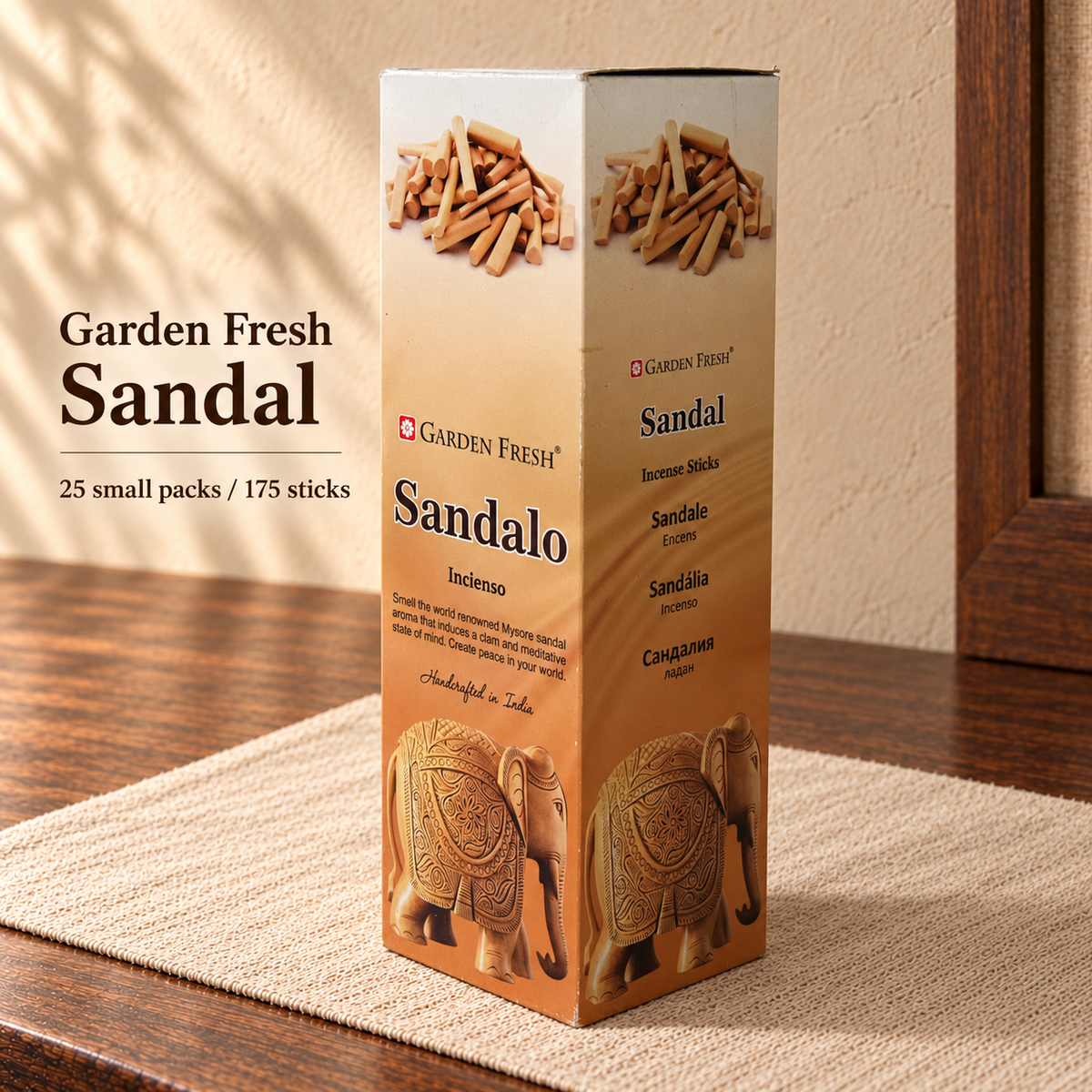 PTSX-TB2890870404-21 | Garden Fresh Sandal | 25 small packs / 175 sticks