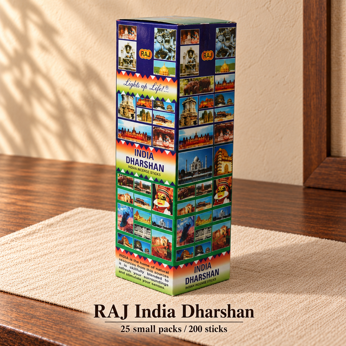 PTSX-TB2890870404-26 | RAJ India Dharshan | 25 small packs / 200 sticks