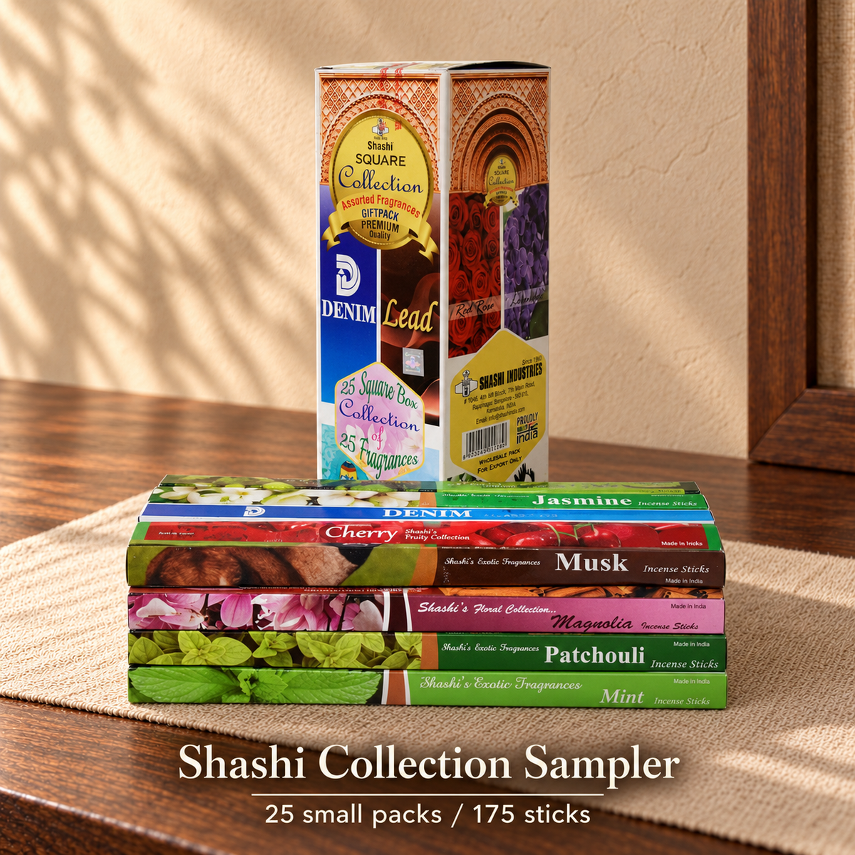 PTSX-TB2890870404-28 | Shashi Collection Sampler | 25 small packs / 175 sticks