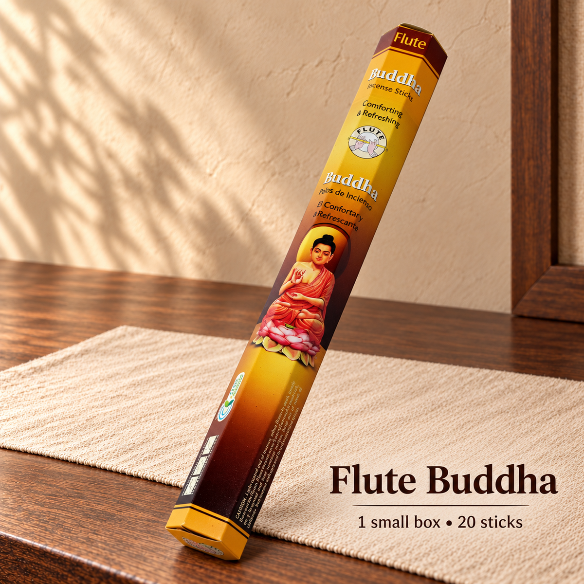 Flute Buddha — 20 sticks / one small box