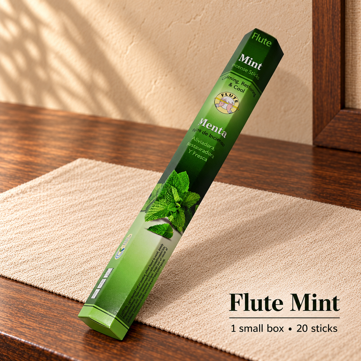 Flute Mint — 20 sticks / one small box
