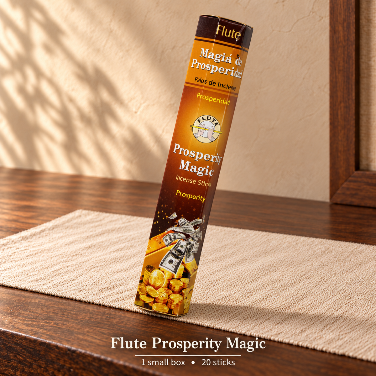 Flute Prosperity Magic — 20 sticks / one small box