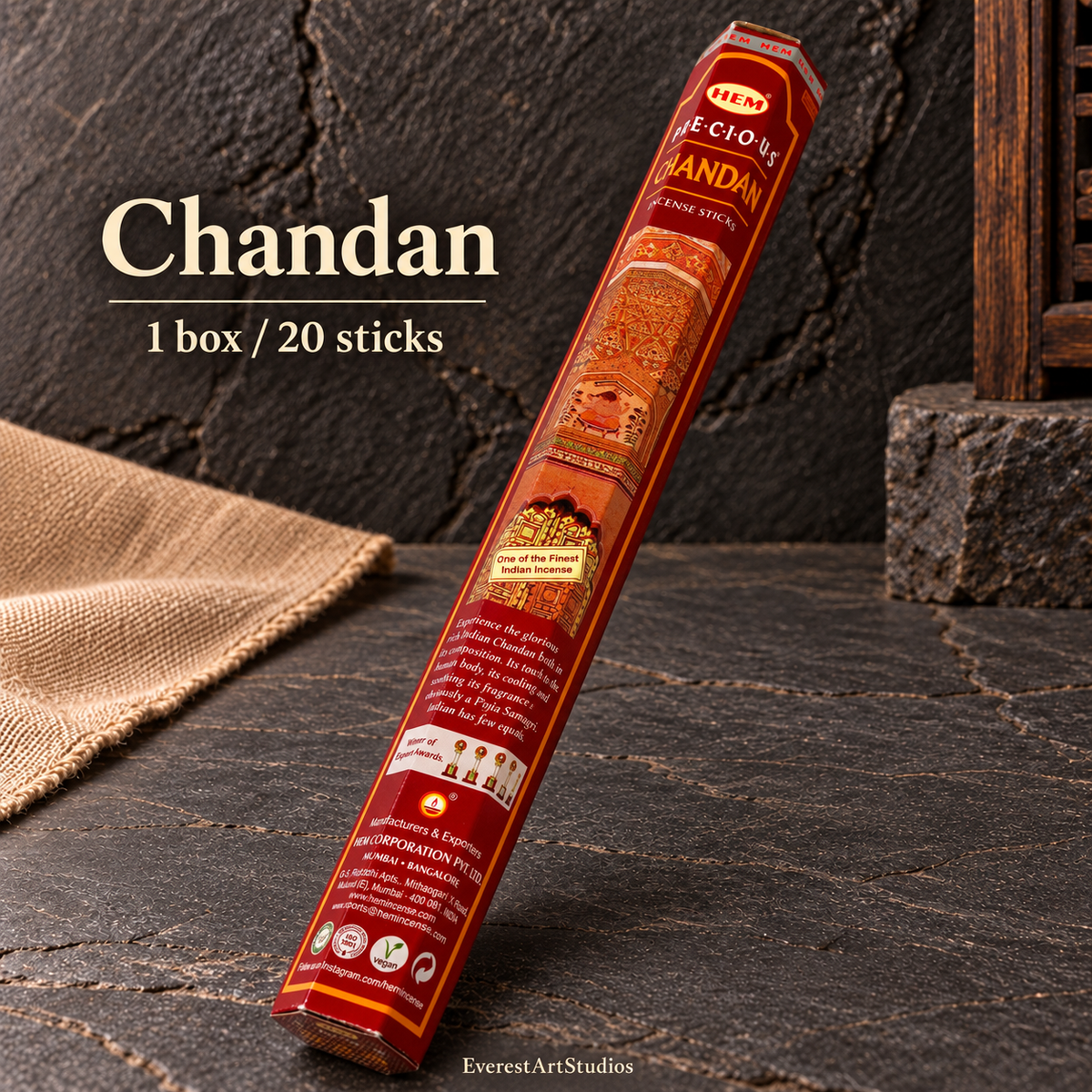 PTSX-TB563825567512-02 | Chandan | 1 box / 20 sticks