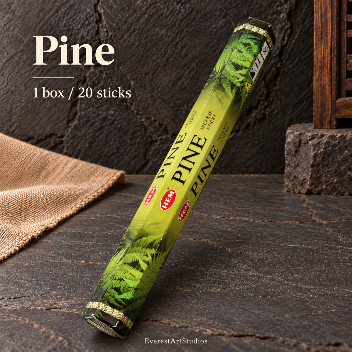 PTSX-TB563825567512-38 | Pine | 1 box / 20 sticks