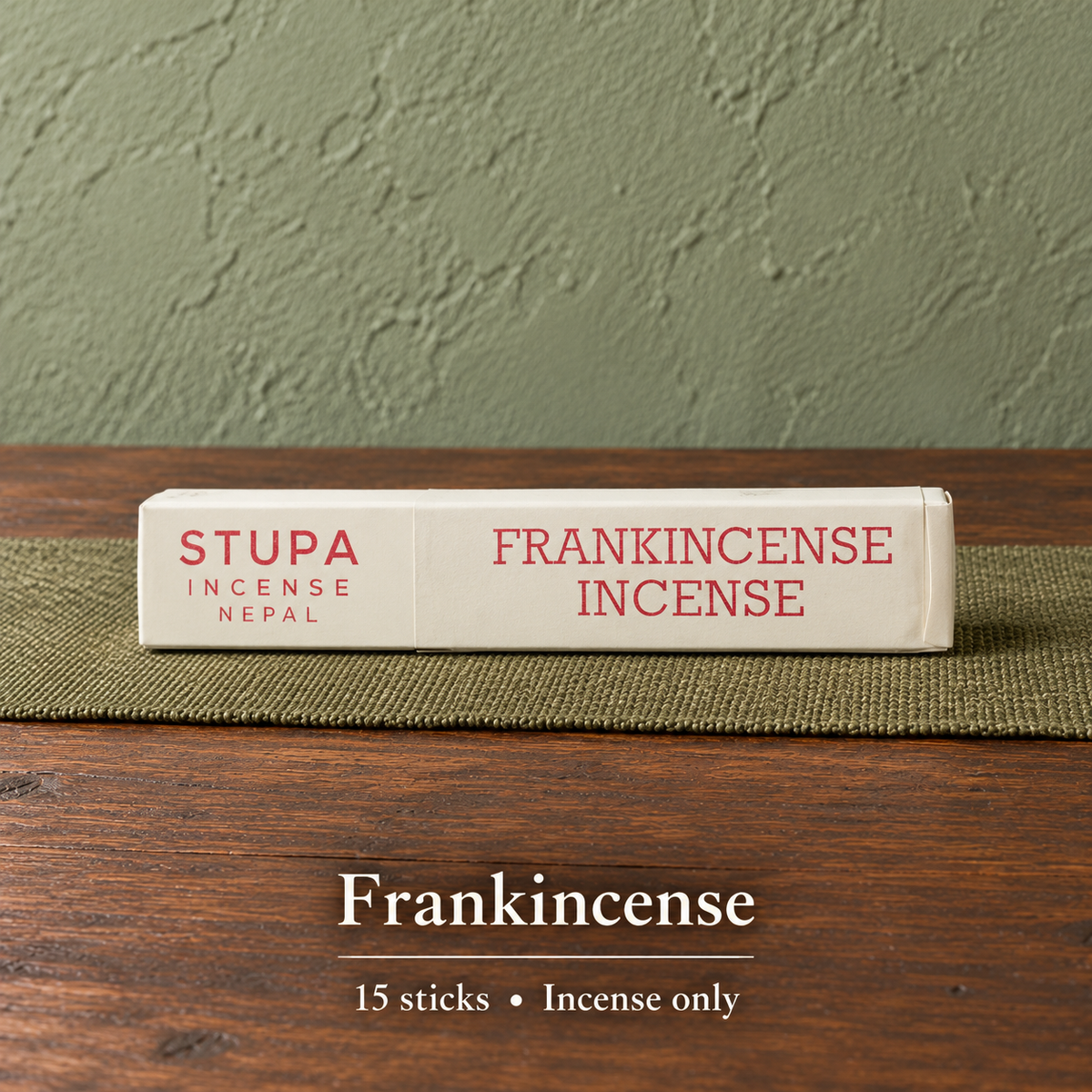 PTSX-TB778779405420-24 | Frankincense / 15 sticks / incense only | 15 sticks / no dish