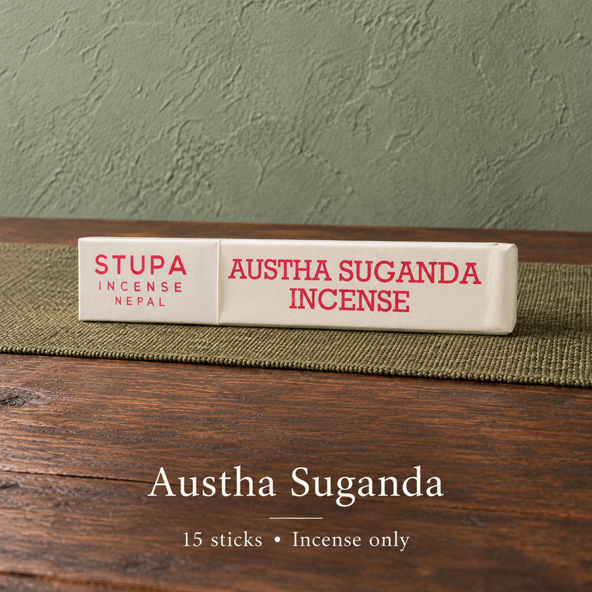 PTSX-TB778779405420-31 | Austha Suganda / 15 sticks / incense only | 15 sticks / no dish