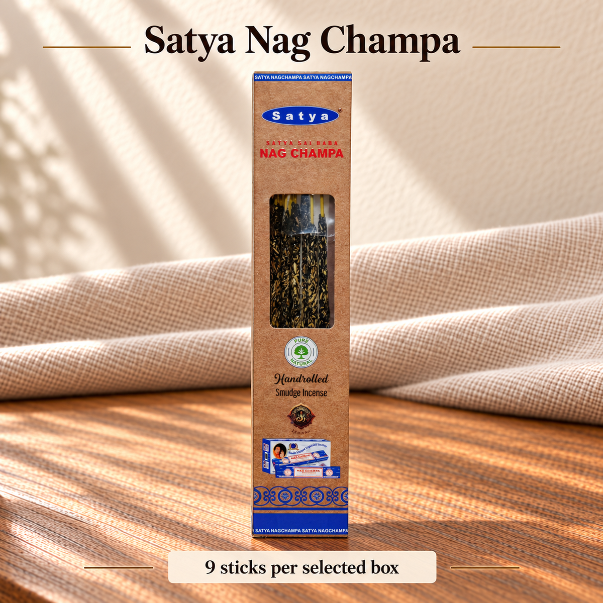TB1022741865391-01 | Nag Champa | 9 sticks per selected box