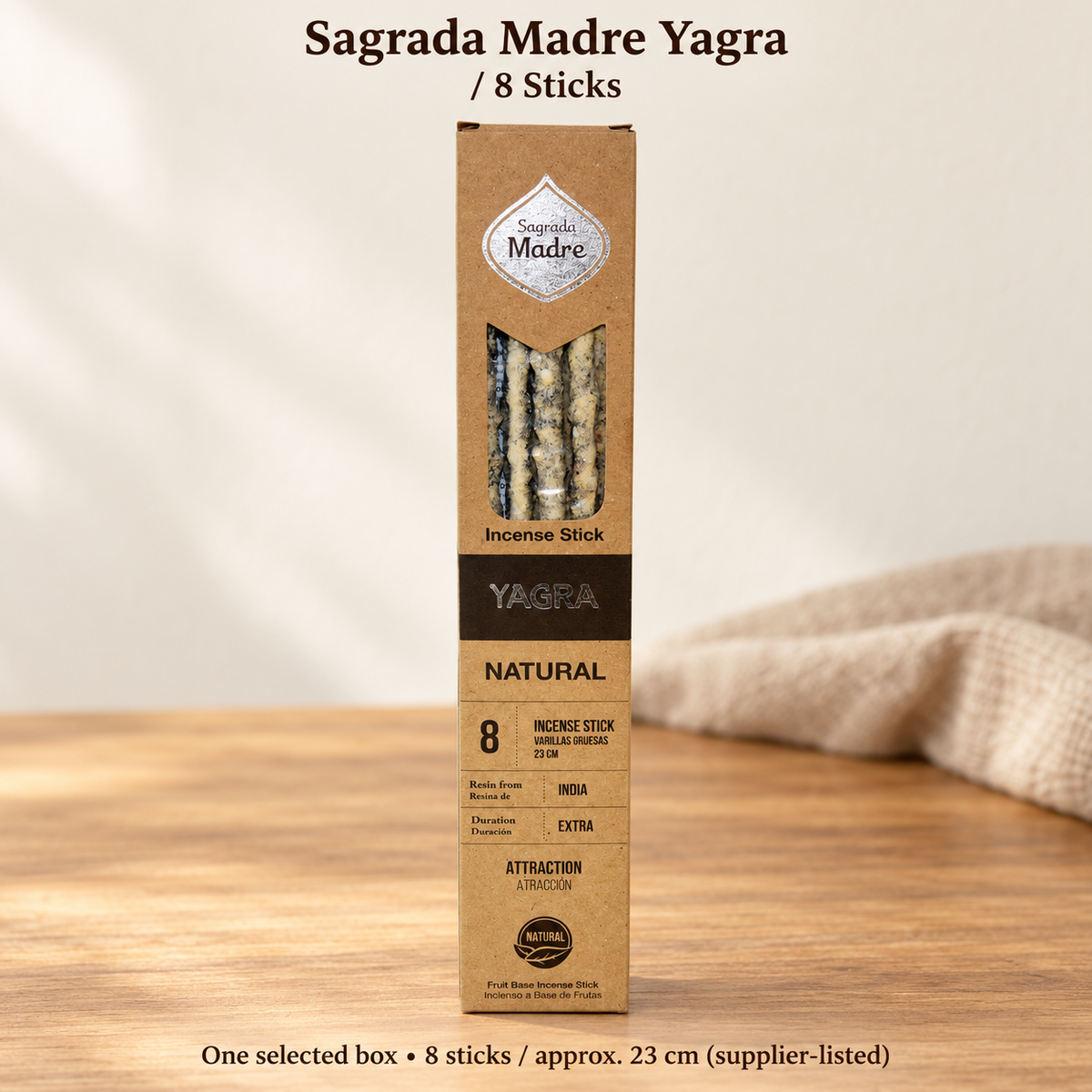 Sagrada Madre Incense Sticks — Fragrance Boxes & White Ceramic Holder — variant-03
