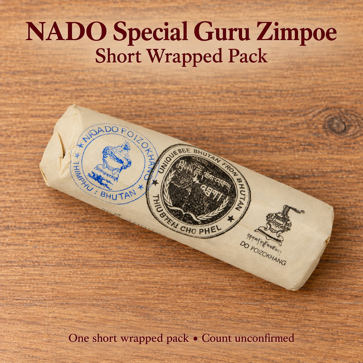 NADO Special Guru Zimpoe Incense — Short Wrapped Pack — product-02