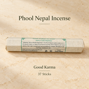 Phool Nepal Incense — Six Wrapped Selections — Good Karma / 37 Sticks