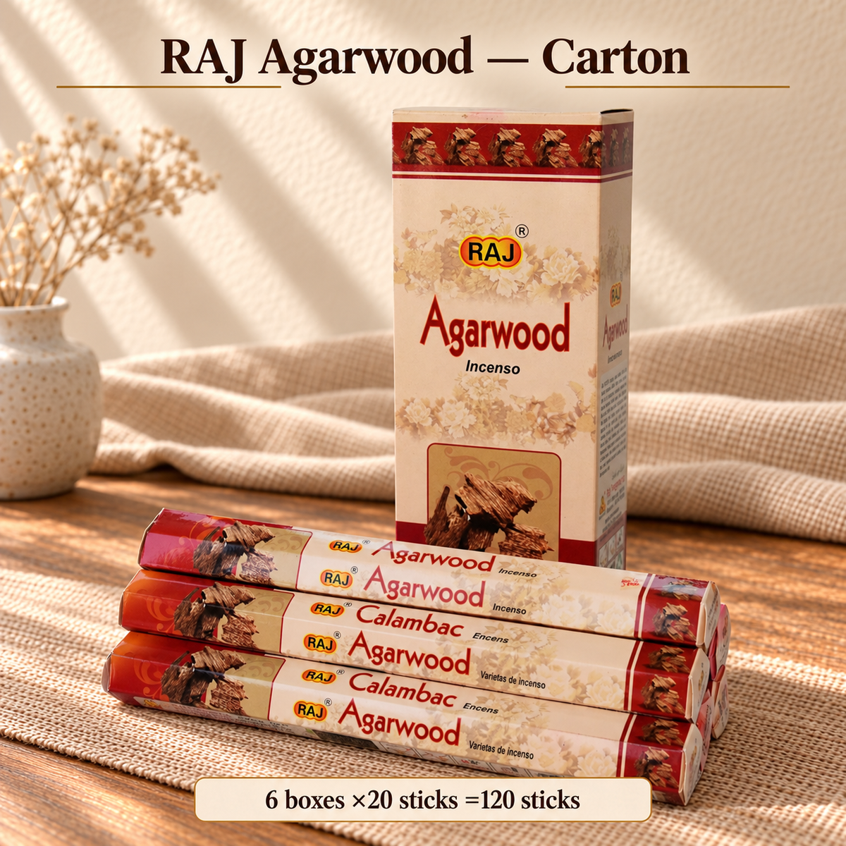 TB19184435422 | RAJ Agarwood carton source arrangement | 
