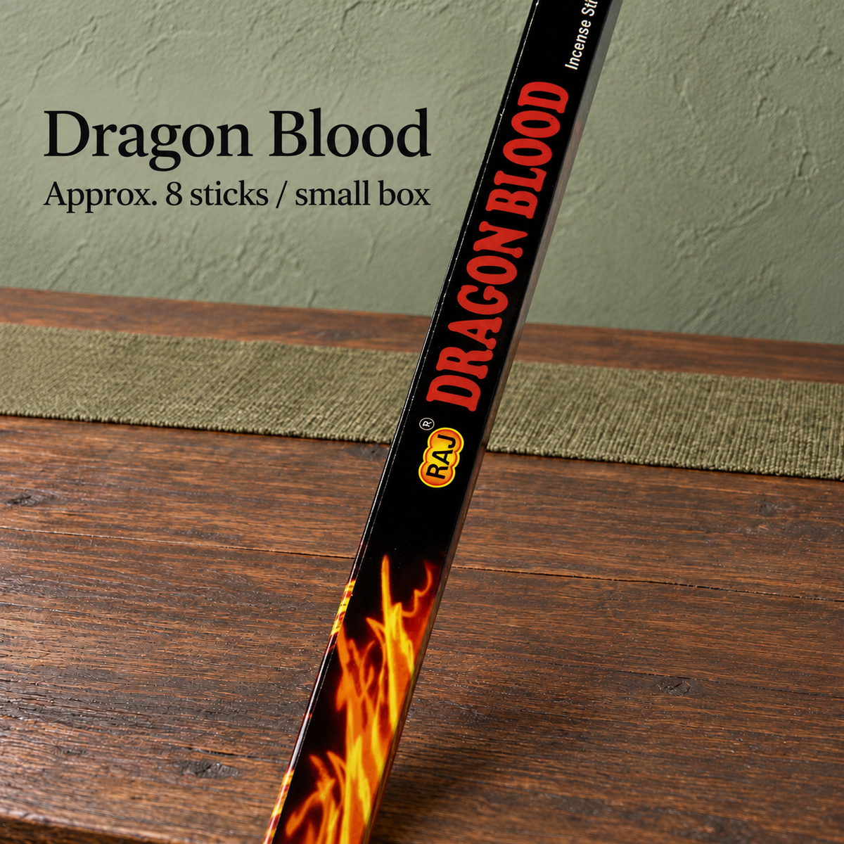 Dragon Blood — Approx. 8 sticks / small box