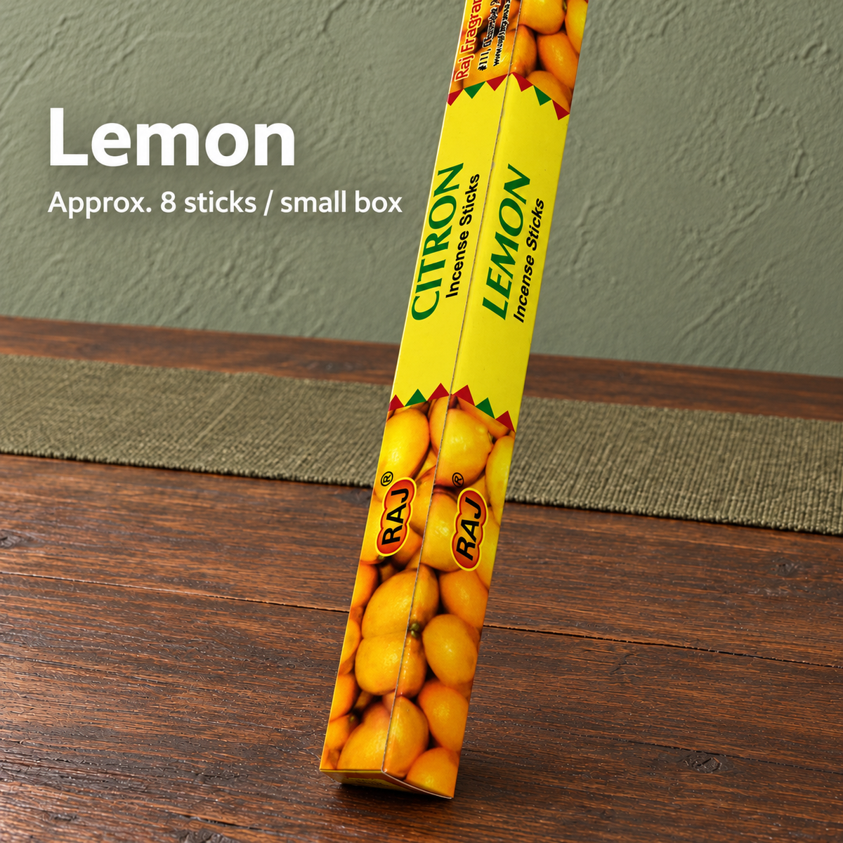 Lemon — Approx. 8 sticks / small box