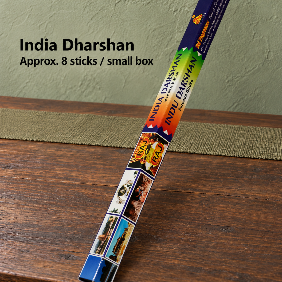 India Dharshan — Approx. 8 sticks / small box