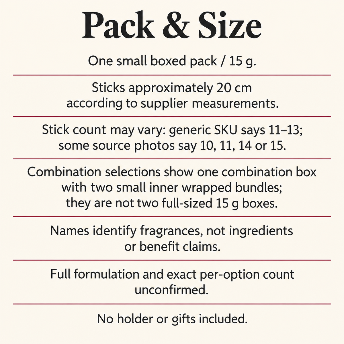 Satya Spec information
