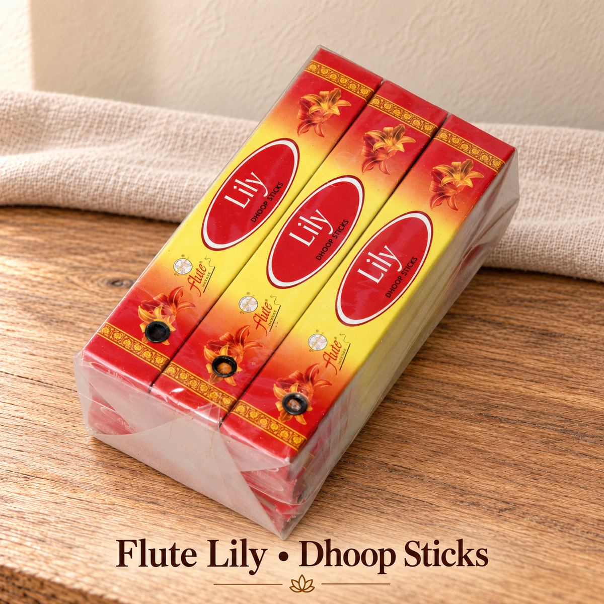 Flute Lily Dhoop Sticks