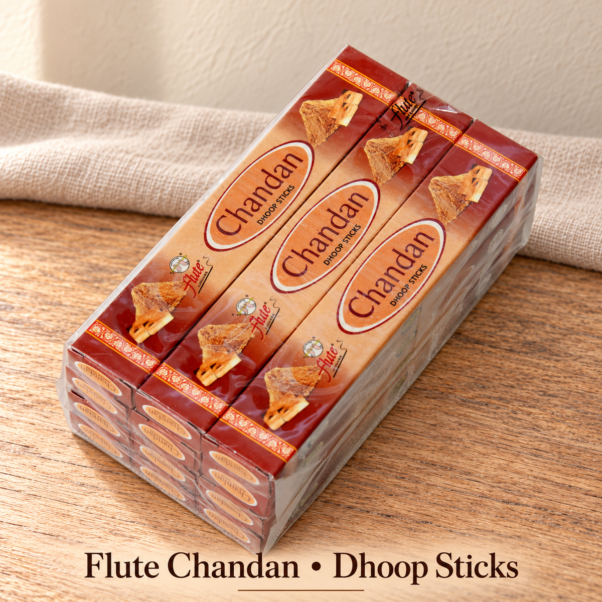 Flute Chandan Dhoop Sticks