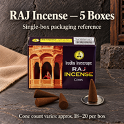 TB576698159914-01 | RAJ Incense — 5 Boxes