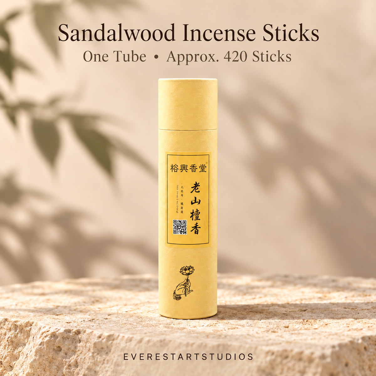 Sandalwood incense,oneoriginaltube,approx420sticks