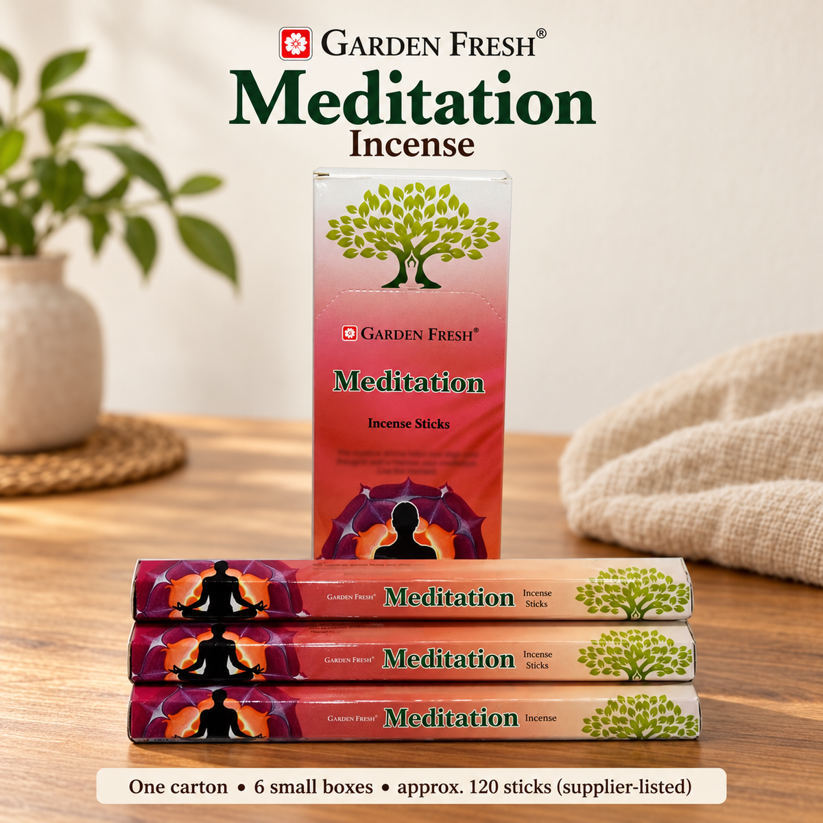 GR & Garden Fresh Incense Sticks — Six-Box Fragrance Cartons — variant-08