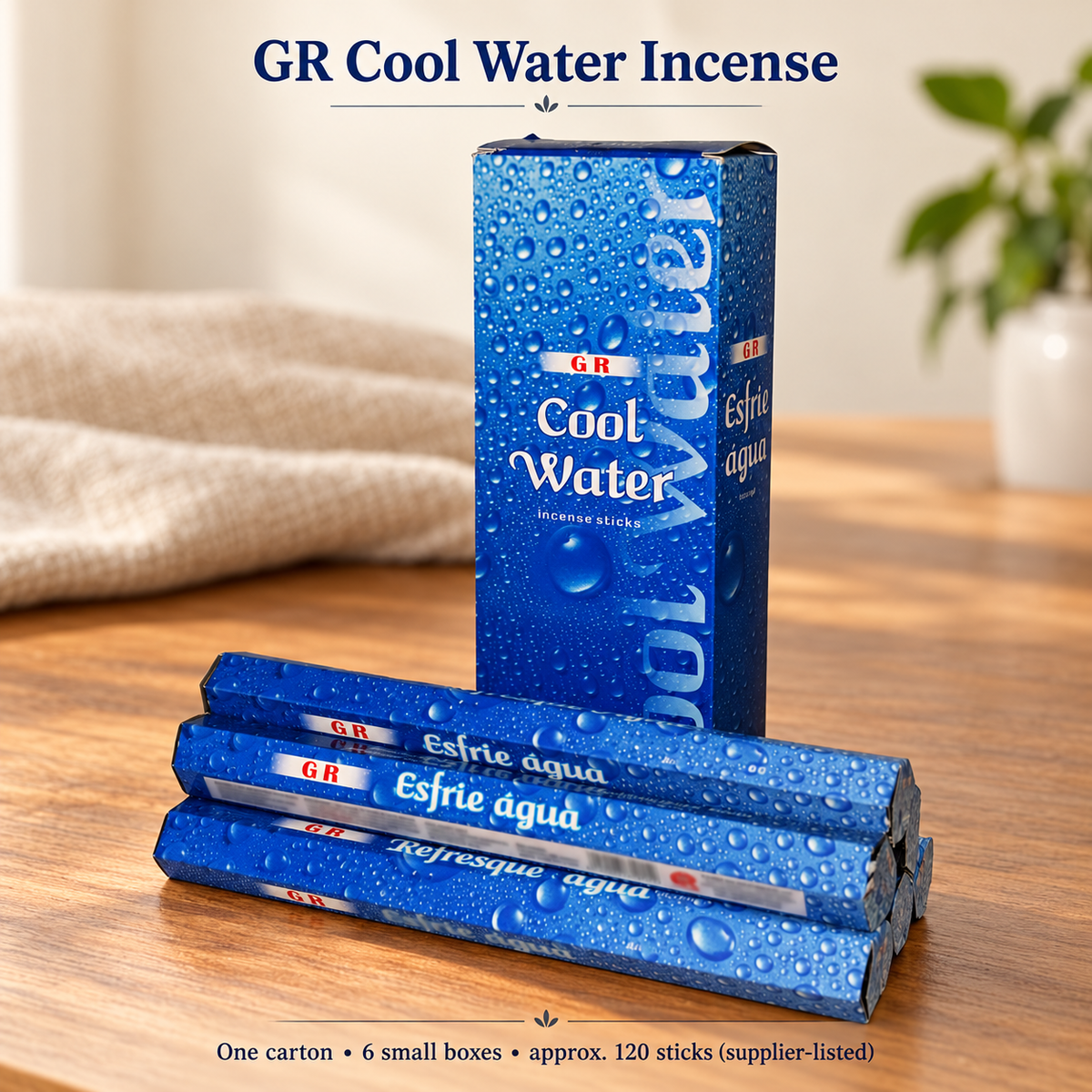 GR & Garden Fresh Incense Sticks — Six-Box Fragrance Cartons — variant-15