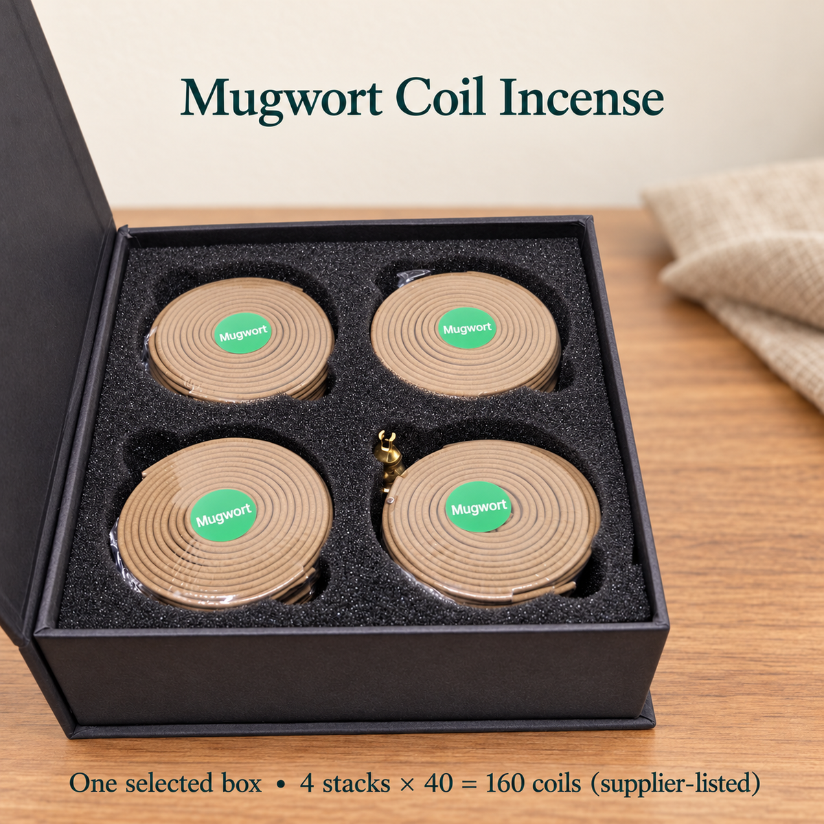 Coil Incense Gift Box — Seven Fragrances, 160 Coils | variant-02