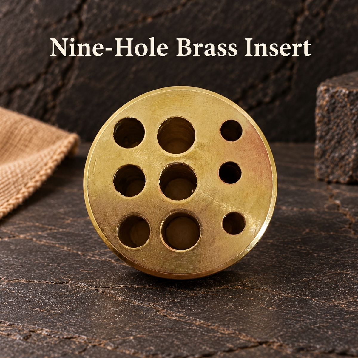TB615375148286-05 | Nine-Hole Brass Insert
