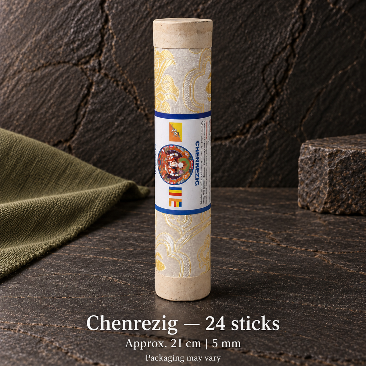 TB615741162409-13 | Chenrezig — 24 sticks | Packaging may vary