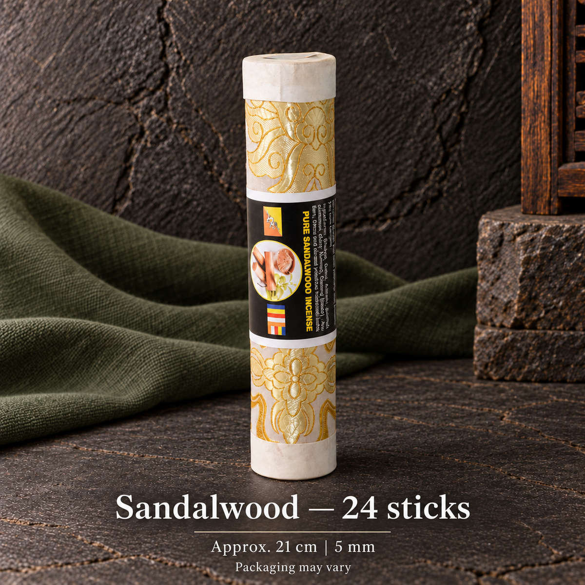 TB615741162409-23 | Sandalwood — 24 sticks | Packaging may vary