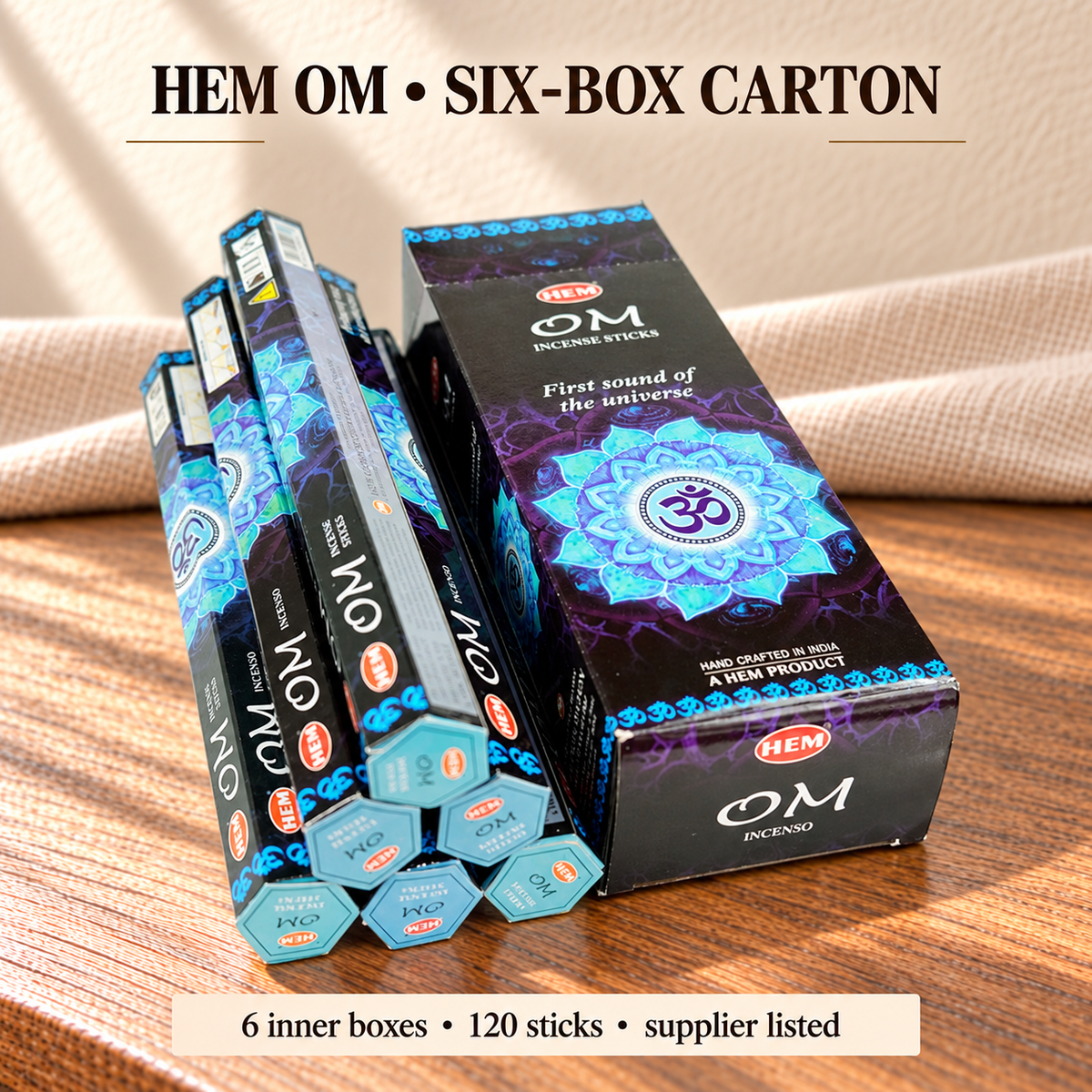 HEM OM — Six-Box Carton