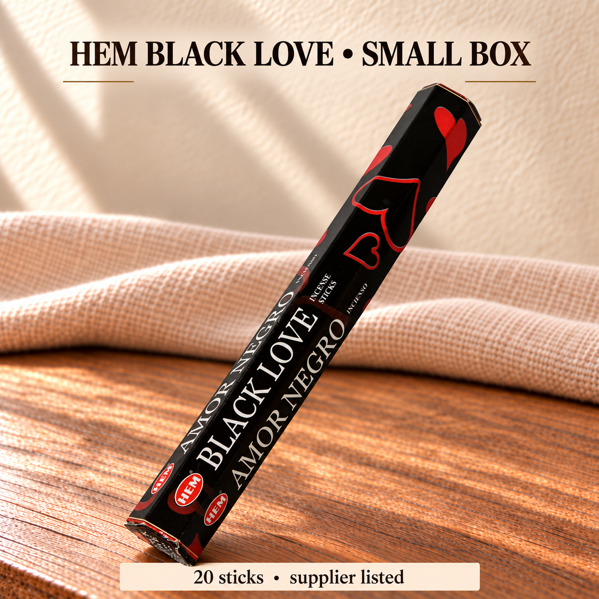HEM Black Love — Small Box